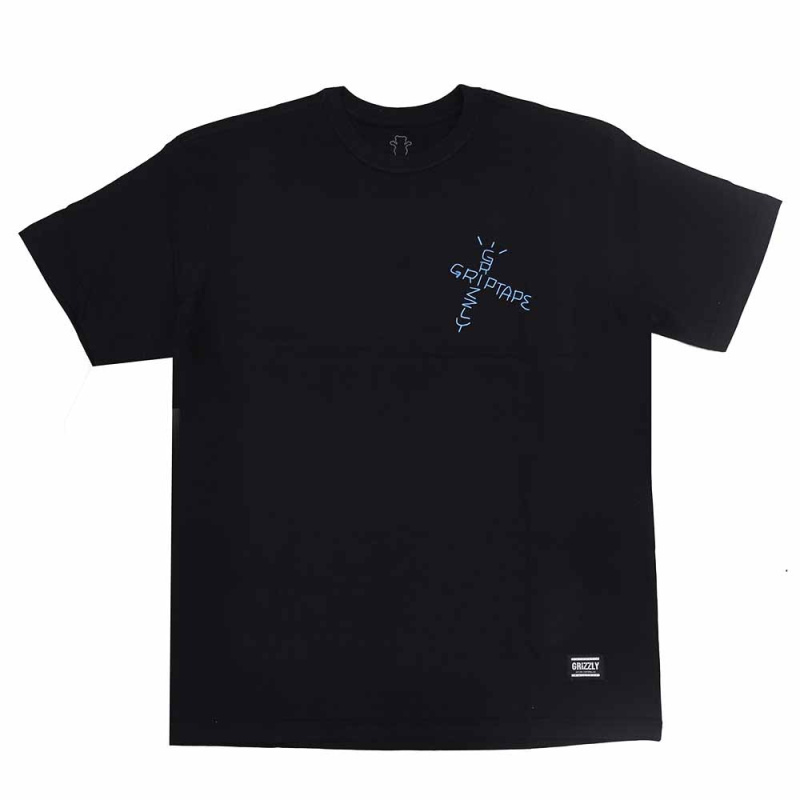 Camiseta Grizzly Anarchy Preto